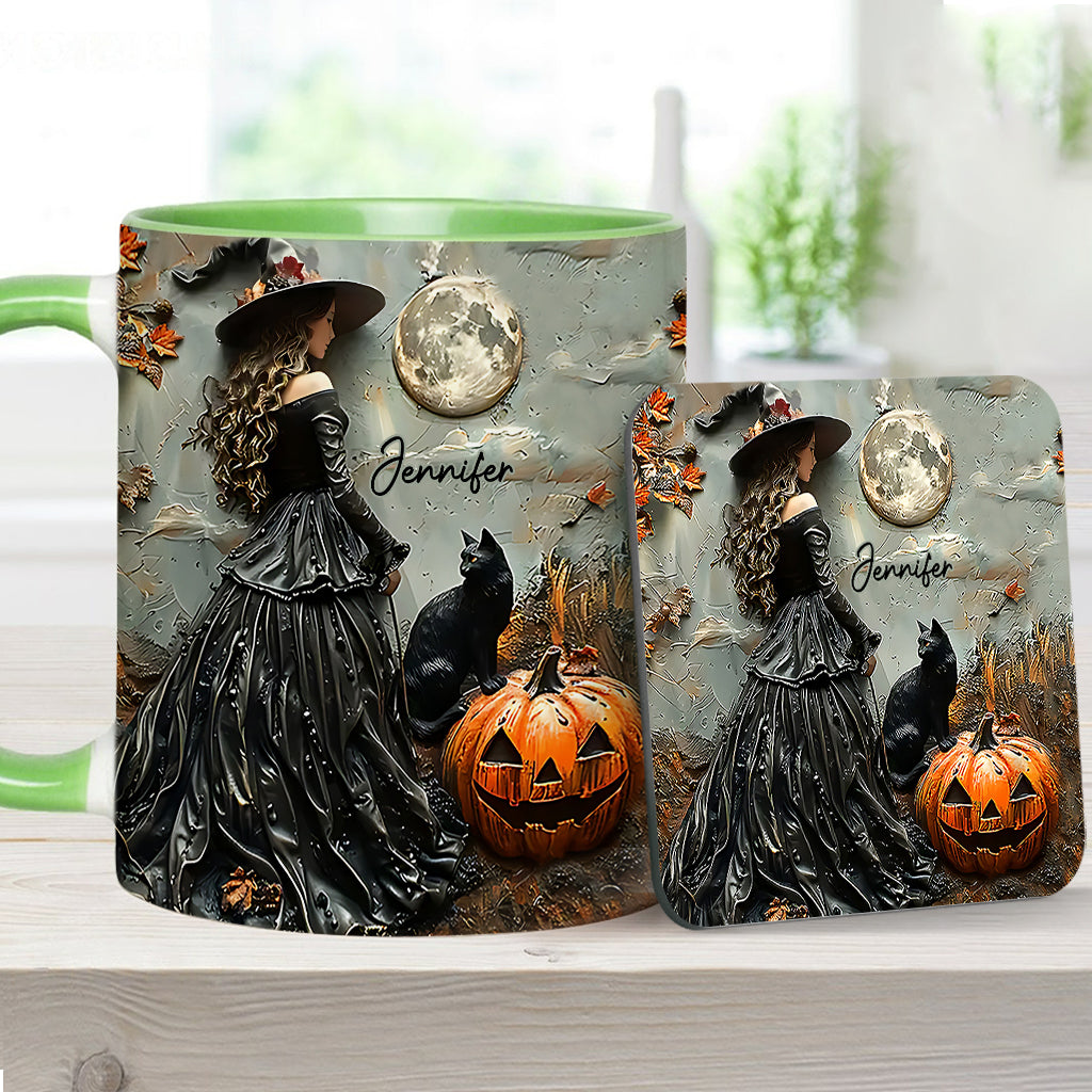 Beautiful Witch - Personalized Witch Accent Mug