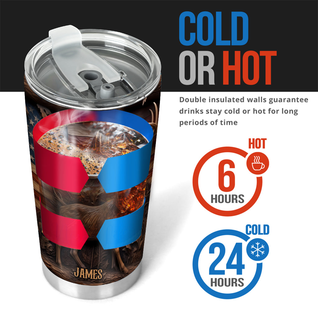 Gobelet isotherme personnalisé « La chasse, c'est la passion »