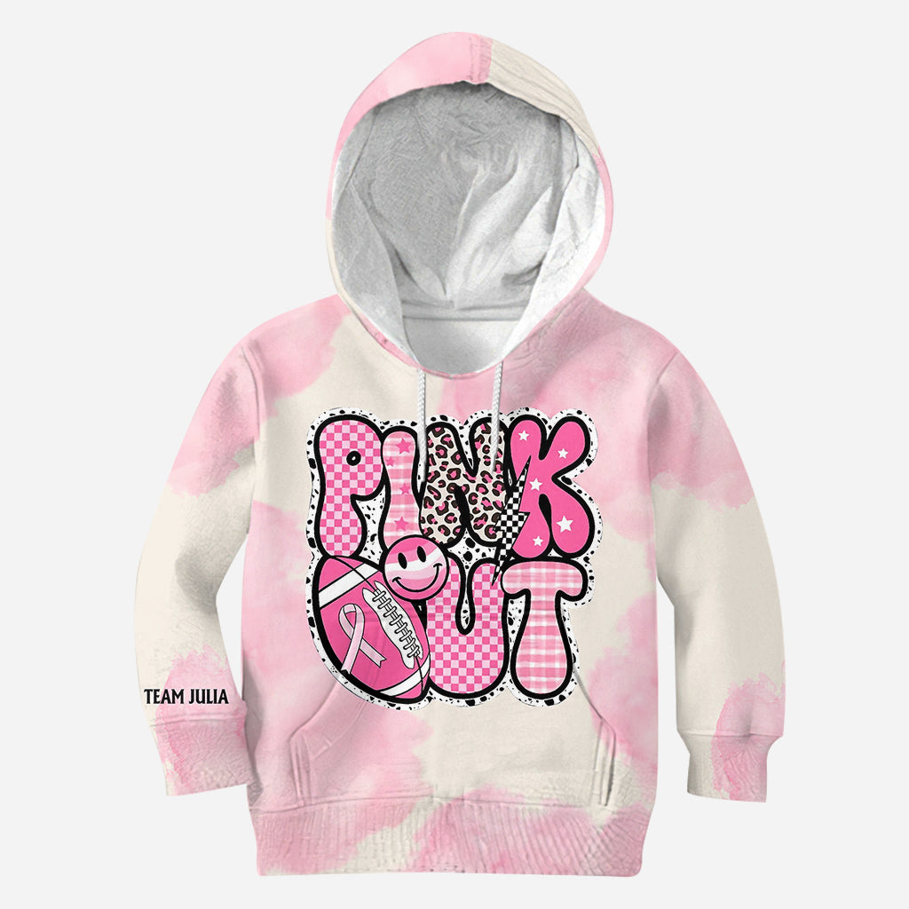 Pink Out - Personalized Breast Cancer Awareness All Over Shirt