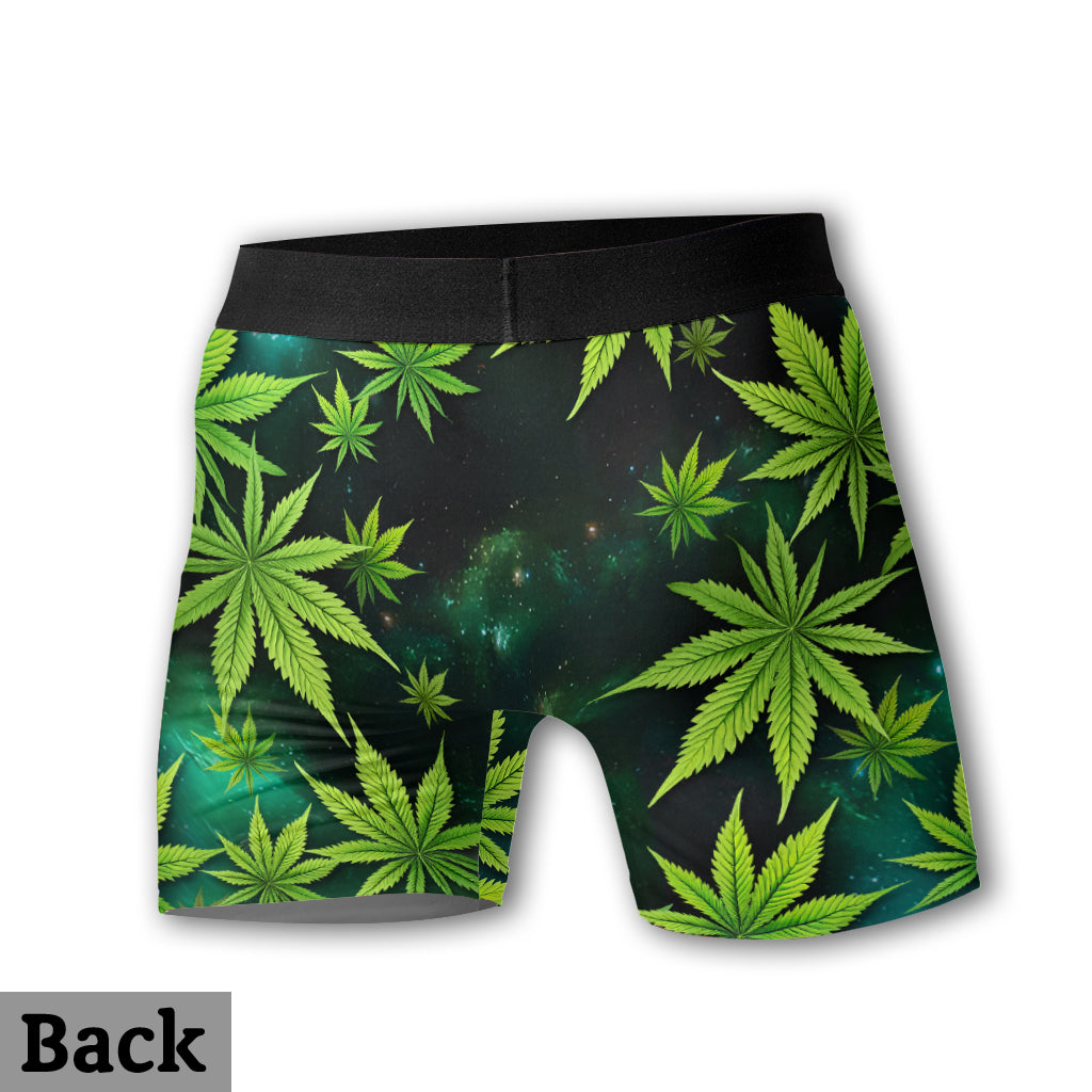 Midnight Toker - Personalized Weed Men’s Boxer Briefs