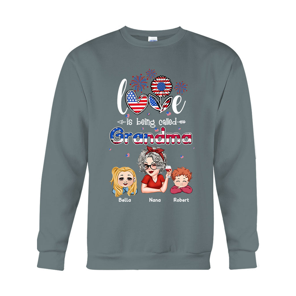 Heureuse d'être appelée Nana Grandpa Gigi - T-shirt et sweat à capuche personnalisés pour grand-mère