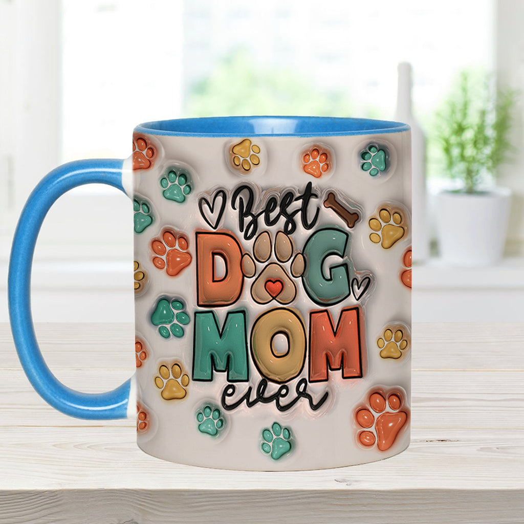 Meilleure maman de chien au monde - Mug personnalisé avec motif chien