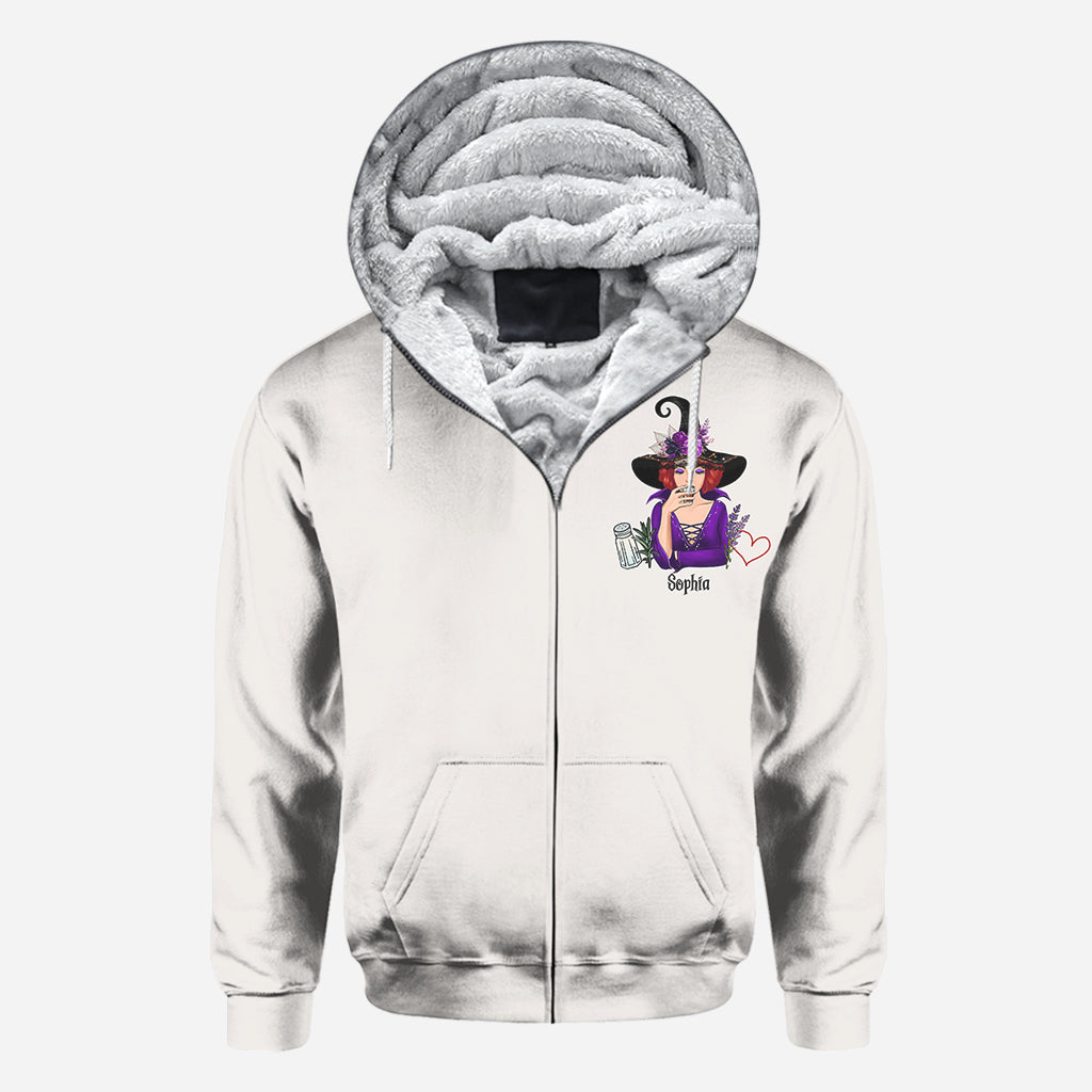 T-shirt personnalisé « Sorcière » au sel, romarin et lavande, inspiré de la magie pratique -