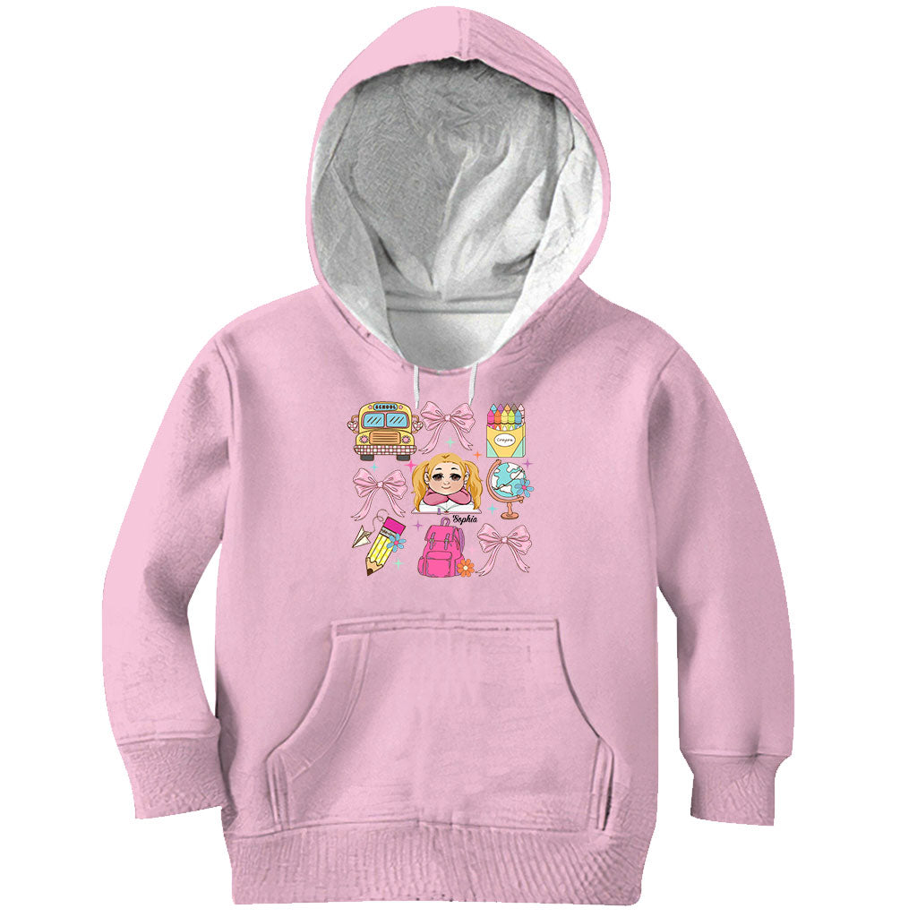 Coquette - T-shirt et sweat à capuche personnalisés pour enfant - Rentrée des classes