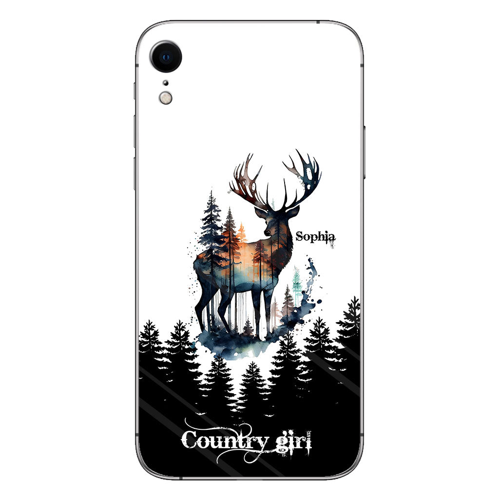 Country Girl - Personalized Hunting Phone Case