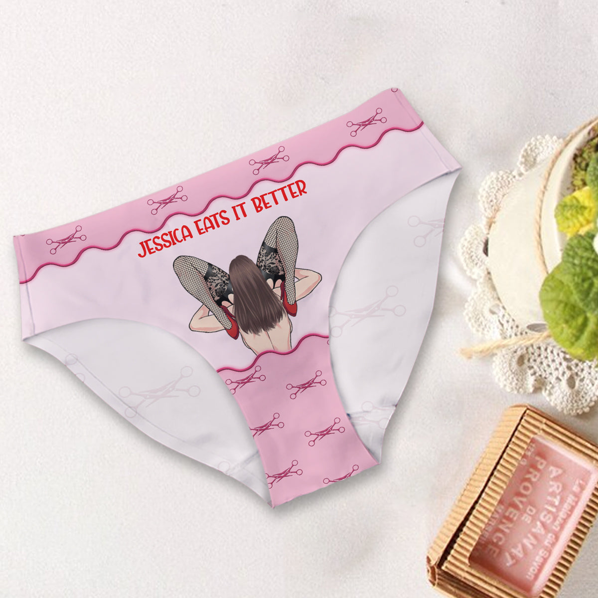 My Girl Eats It Better - Personalized LGBT Support Women's Briefs