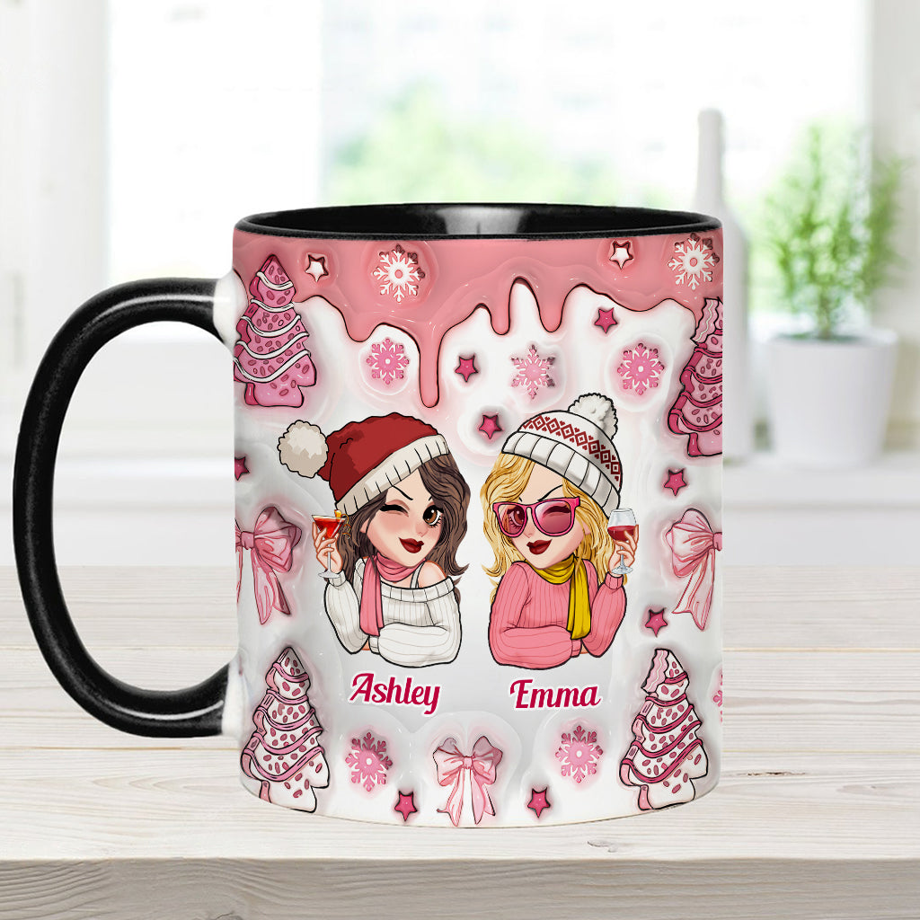 Meilleures amies du monde - Mug personnalisé Bestie Accent Mug