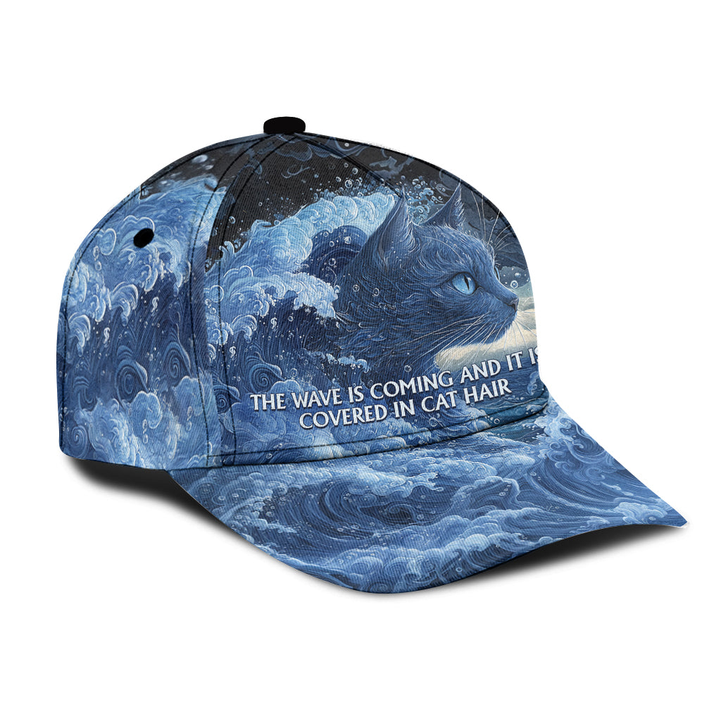 Casquette classique chat Blue Cat Wave