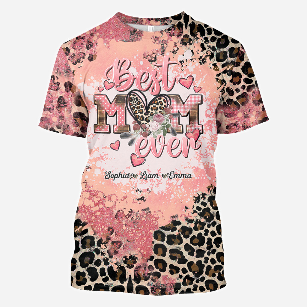 Meilleure maman du monde - T-shirt personnalisé « Maman »