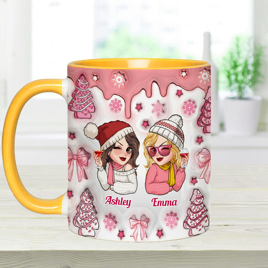 Meilleures amies du monde - Mug personnalisé Bestie Accent Mug