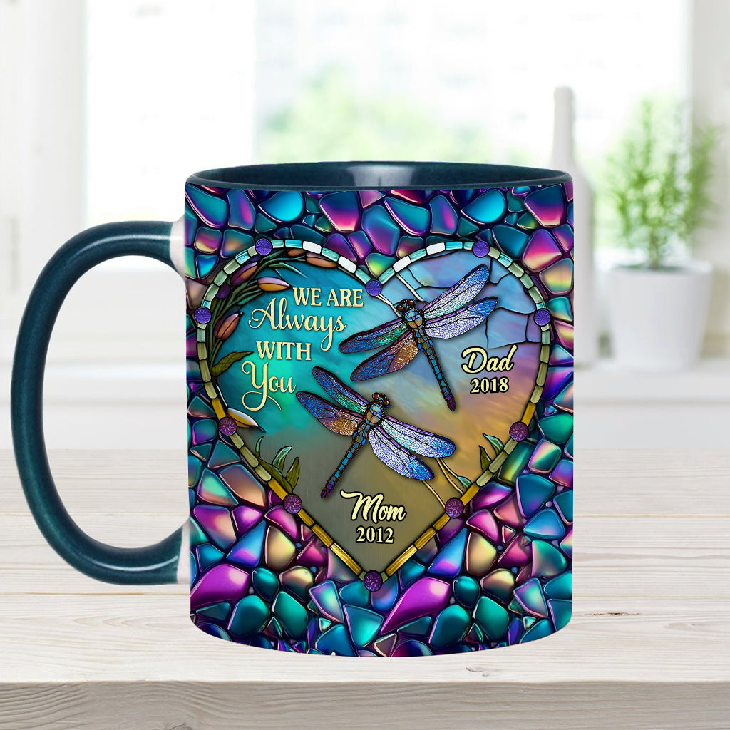 I'm Always With You - Personalized Memorial Accent Mug