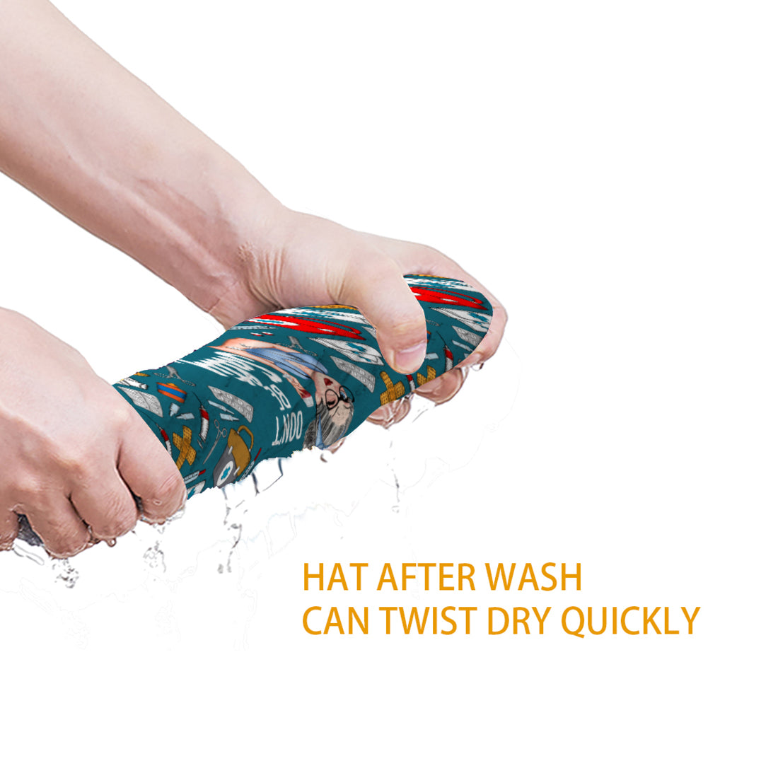 Ne soyez pas désagréable - Bonnet de bloc opératoire personnalisé pour infirmière