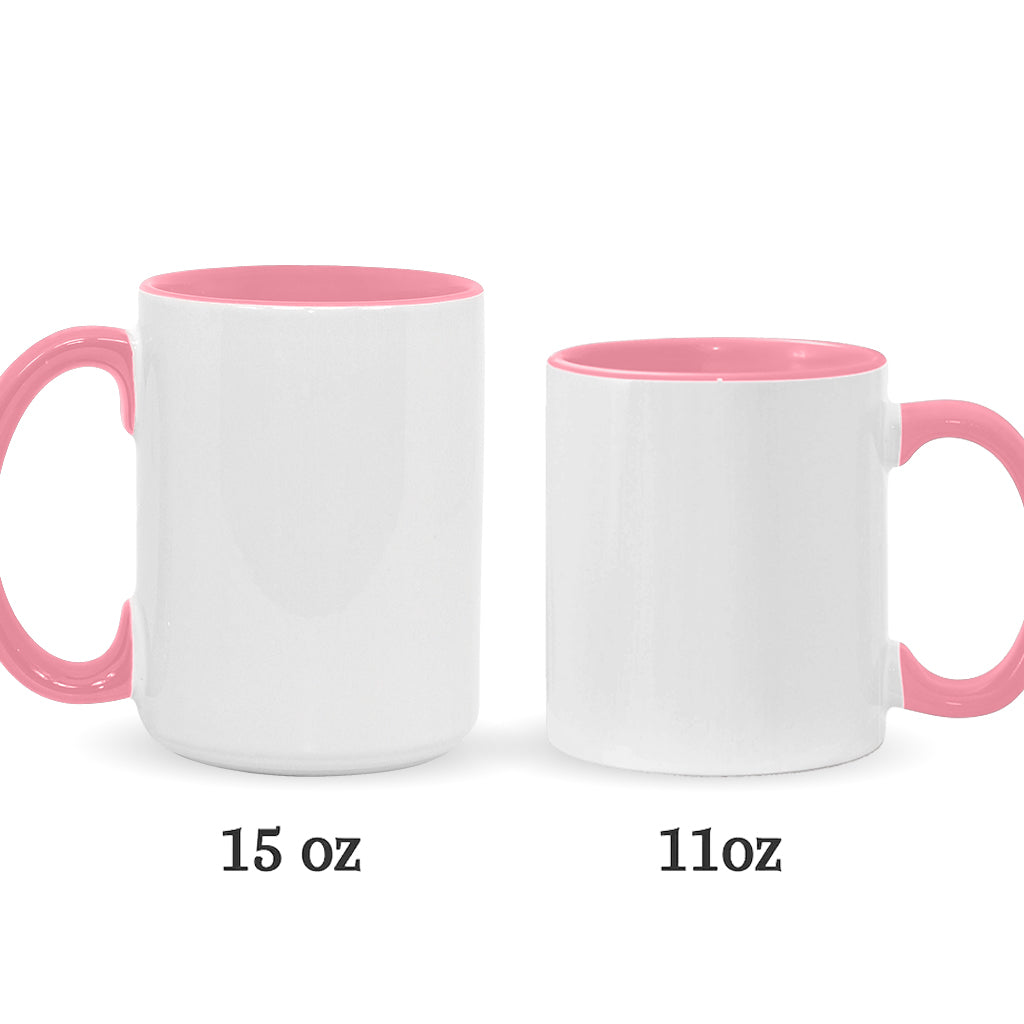 Mug personnalisé « Papillon pastel à fleurs » pour maman