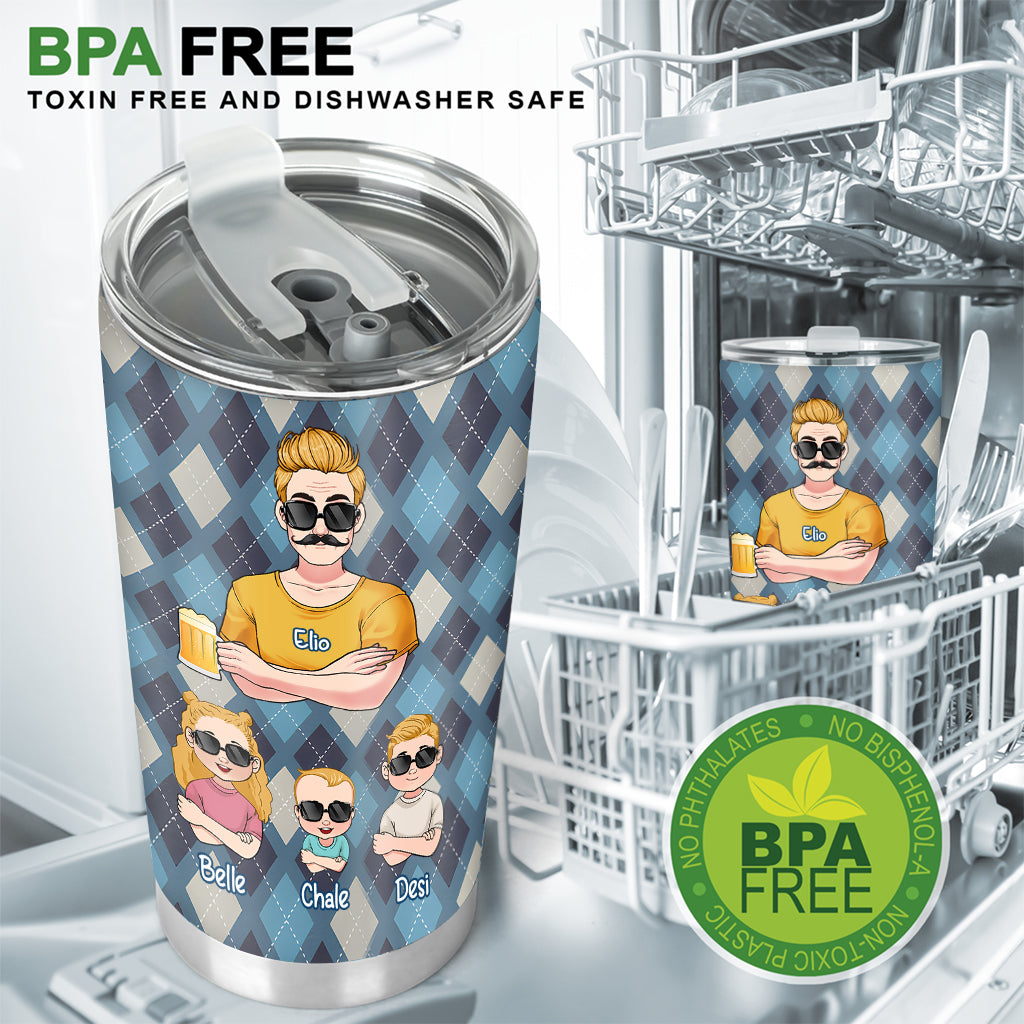 A Papá De La Razón Por La Que Bebes - Tumbler père personnalisé