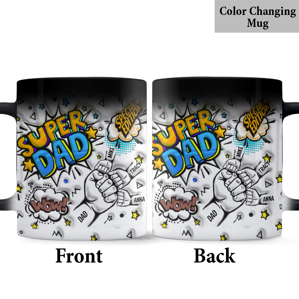 Super Papa - Mug personnalisé pour papa
