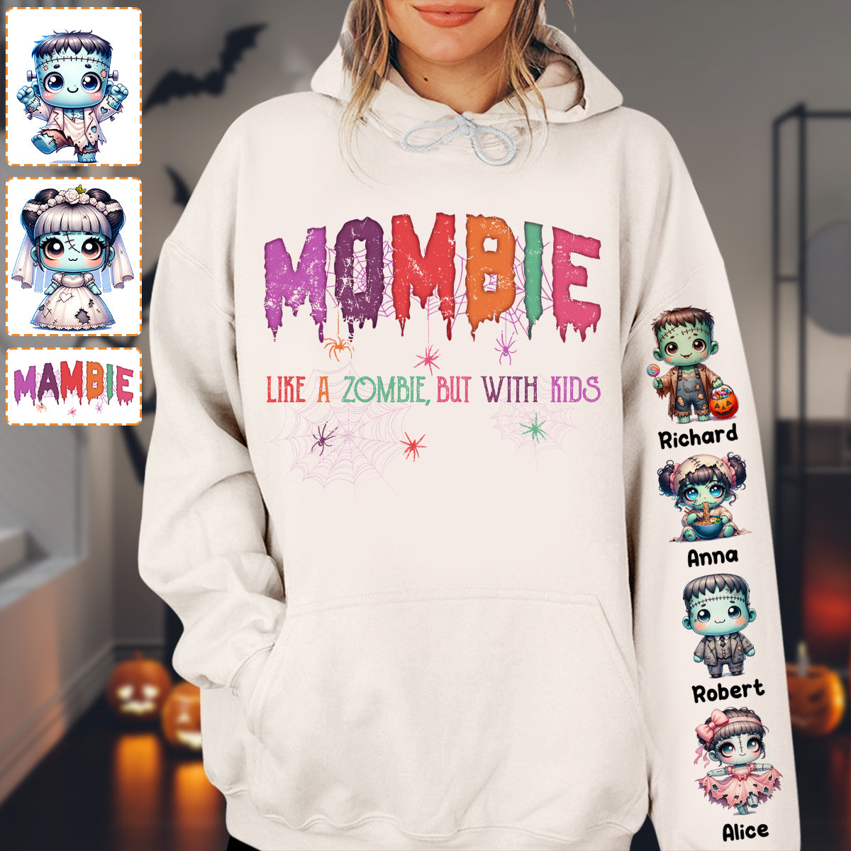 Mombie - T-shirt personnalisé pour maman