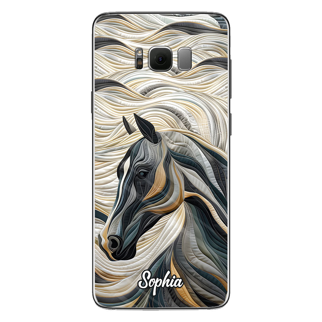 Magnifique cheval - Coque de téléphone personnalisée à motif cheval