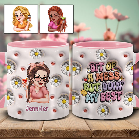 Je fais de mon mieux - Mug personnalisé