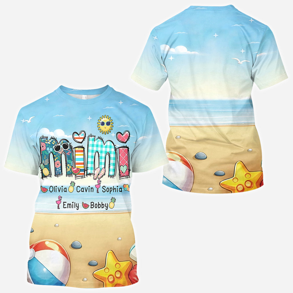 Grand-mère/Mimi/Nana... - T-shirt personnalisé « Grand-mère »