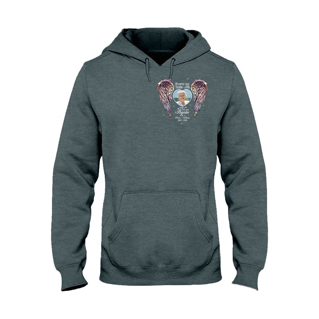Ailes commémoratives Tes ailes étaient prêtes, mais mon cœur ne l'était pas - T-shirt et sweat à capuche commémoratifs personnalisés