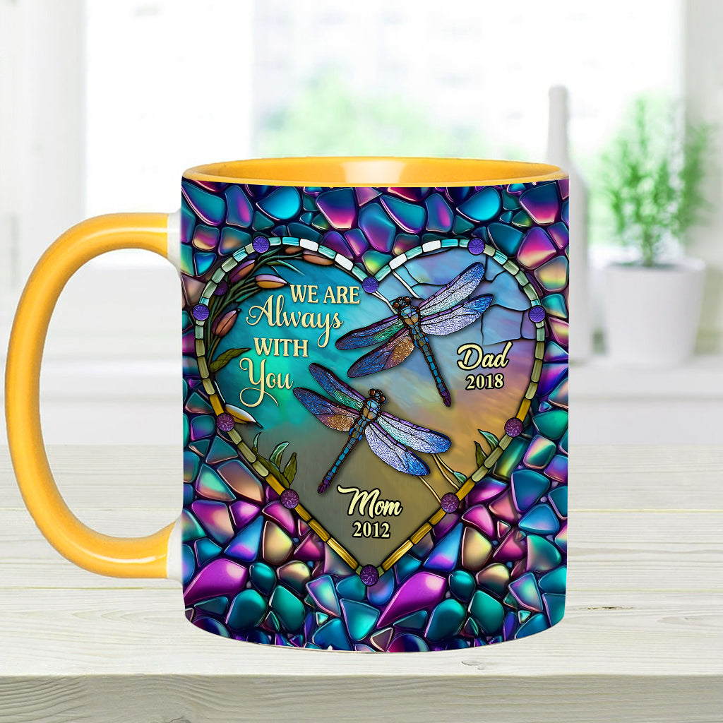 I'm Always With You - Personalized Memorial Accent Mug