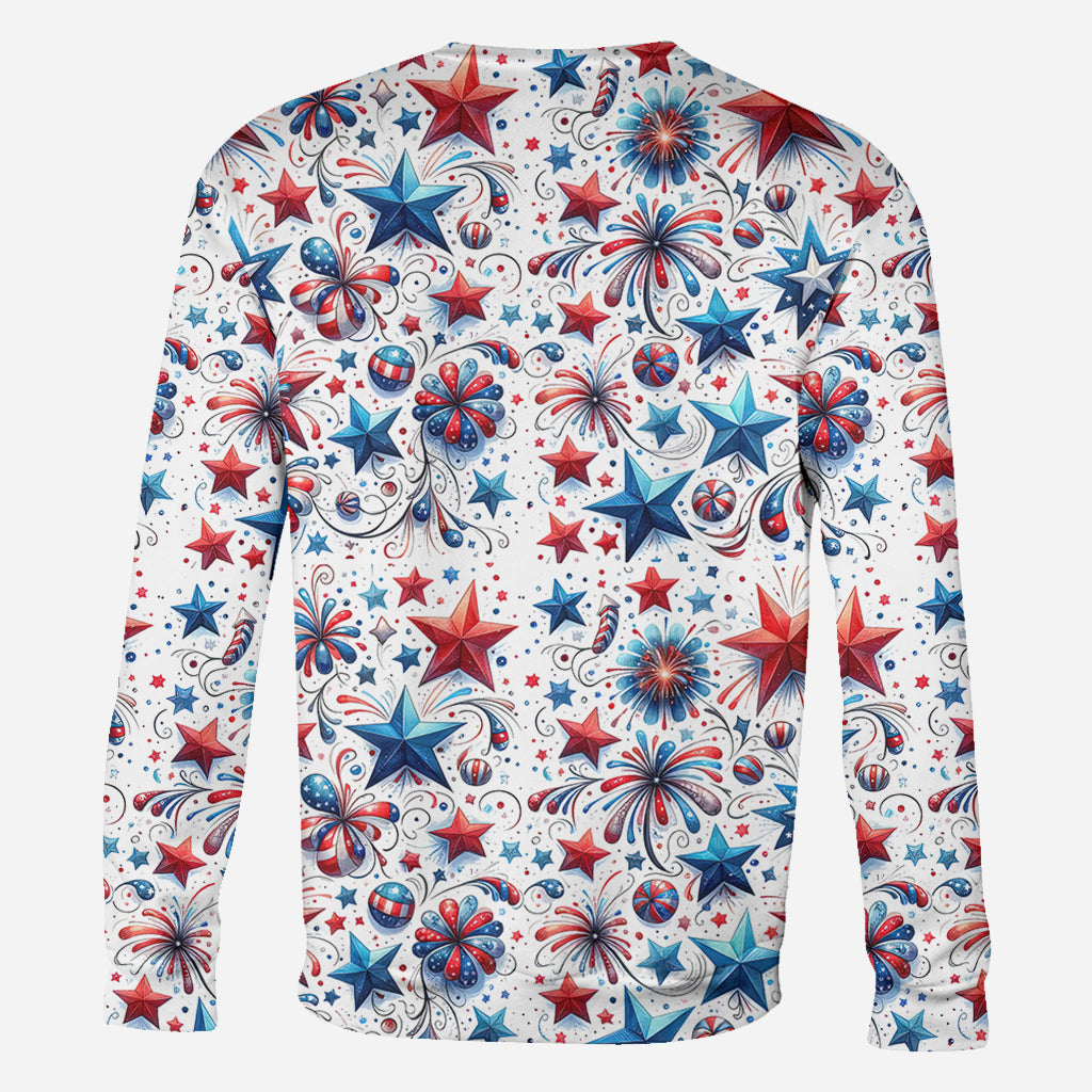 T-shirt personnalisé « Grand-mère américaine »