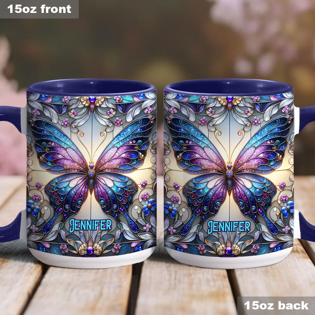 Mug personnalisé à motif papillon - Magnifique papillon