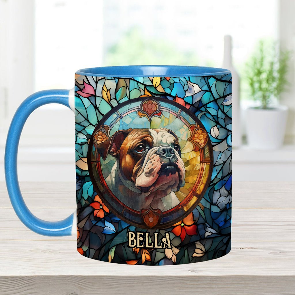 Love My Dog - Personalized Dog Accent Mug