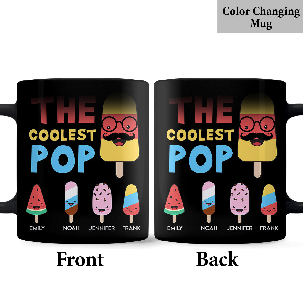 Le plus cool des papas - Mug personnalisé pour grand-père