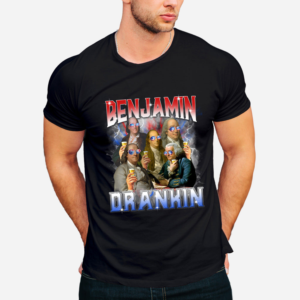 Benjamin Drankin Bootleg Rap Vintage Style - T-shirt et sweat à capuche Patriot
