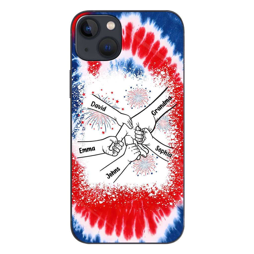 Grandma's Life 4th Of July - Personalized Grandma Phone Case