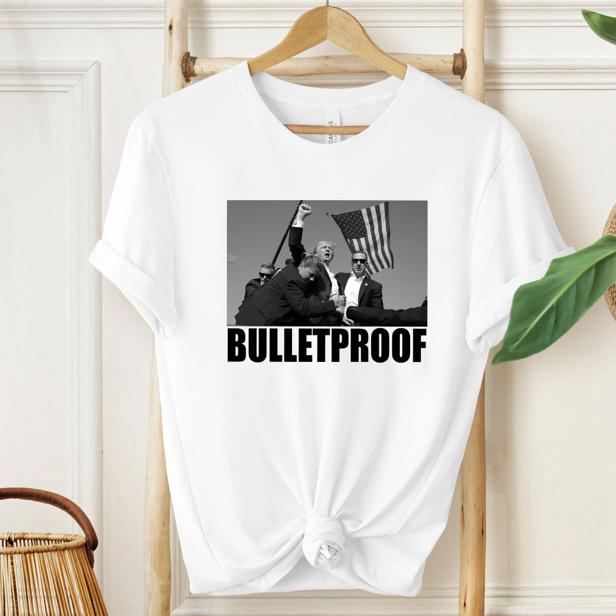 T-shirt pare-balles, T-shirt « Never Surrender », T-shirt « Fight For America », T-shirt de rallye rétro, T-shirt et sweat à capuche « Fight Fight Fight ».