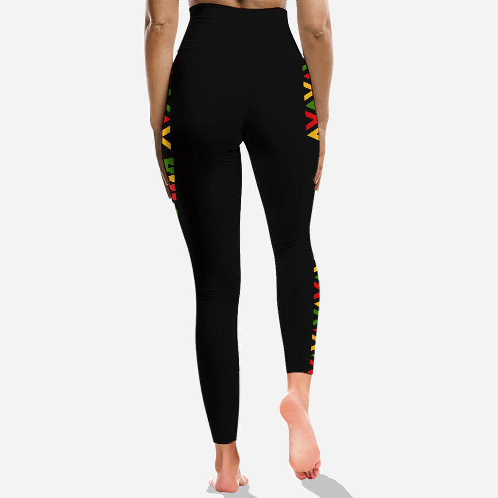 They Not Like Us - Personalized Juneteenth Hollow Tank Top and Leggings