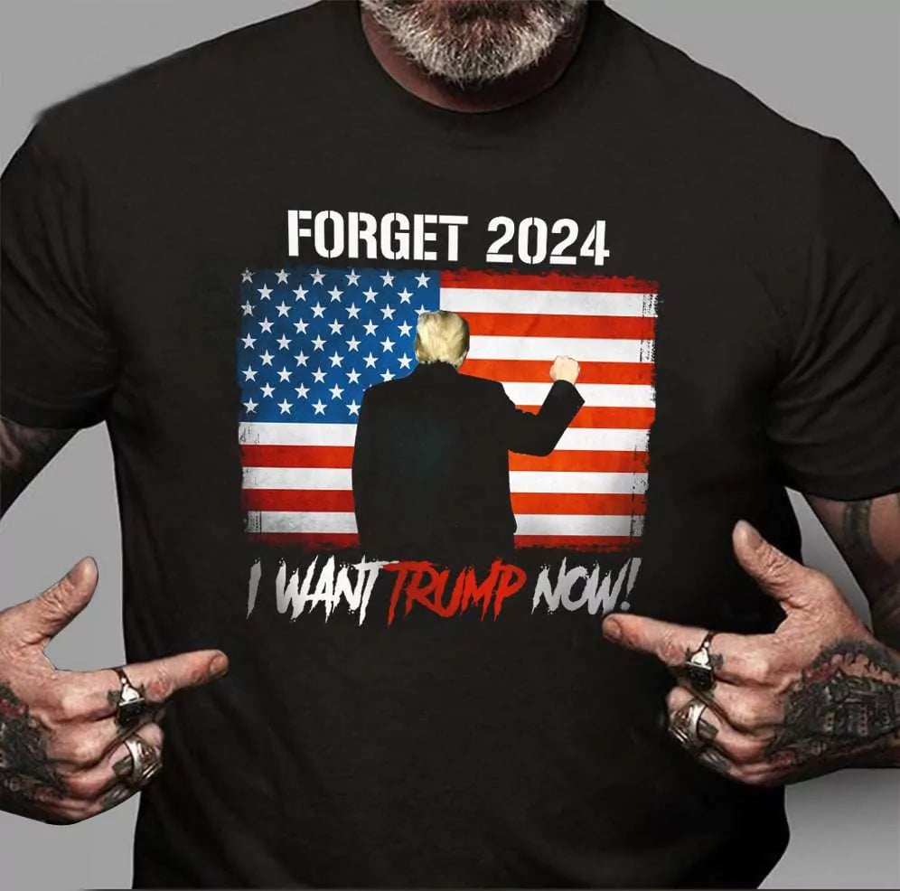 T-shirt et sweat à capuche « Je veux Trump maintenant » 0924