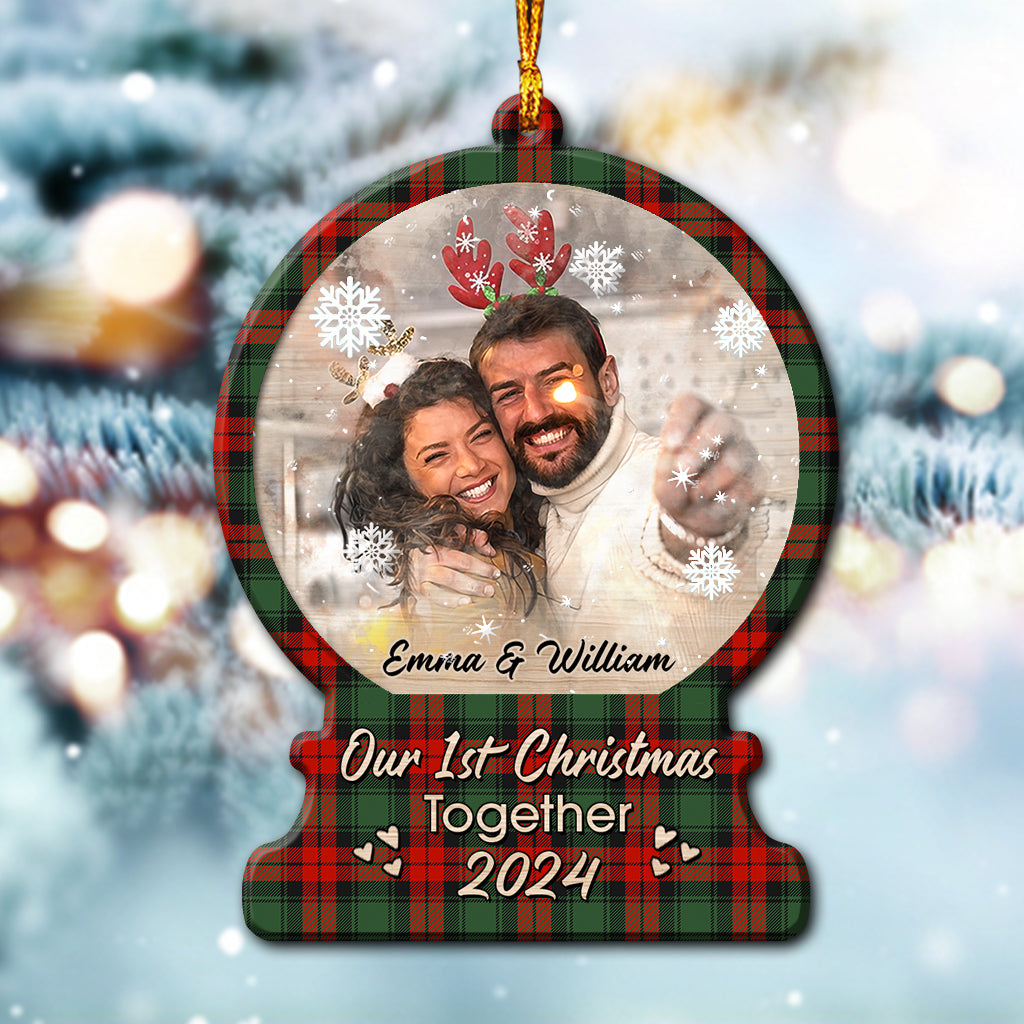 I'm Yours No Returns Or Refunds - Personalized Couple Ornament