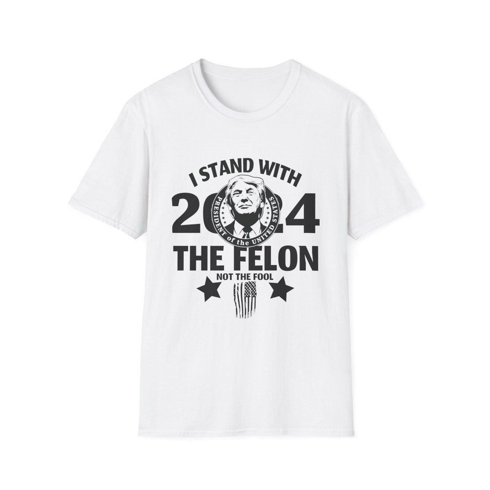 T-shirt « Je soutiens le criminel », T-shirt Trump 2024, T-shirt politique humoristique, T-shirt et sweat à capuche pour l'année électorale 2024