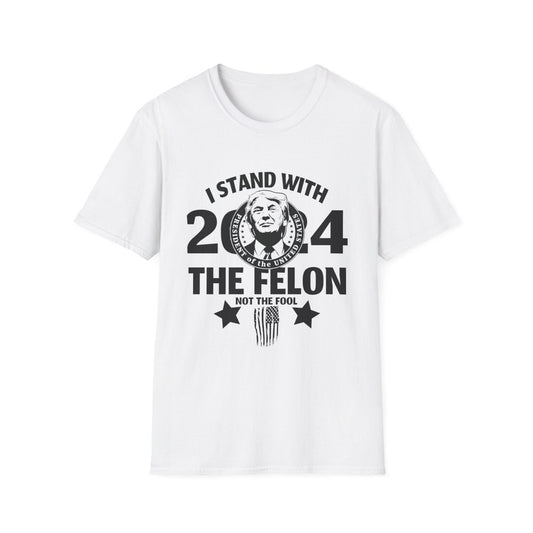T-shirt « Je soutiens le criminel », T-shirt Trump 2024, T-shirt politique humoristique, T-shirt et sweat à capuche pour l'année électorale 2024
