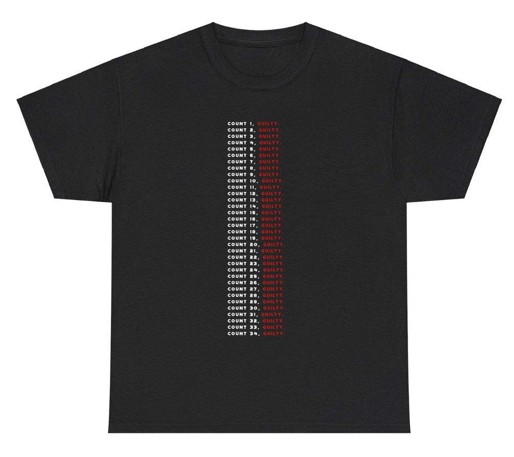 T-shirt « Trump condamné », verdict de culpabilité sur 34 chefs d’accusation, t-shirt anti-Trump pour l’élection de 2024, t-shirt « Procès pour corruption », t-shirt et sweat à capuche « Donald Trump, criminel ».