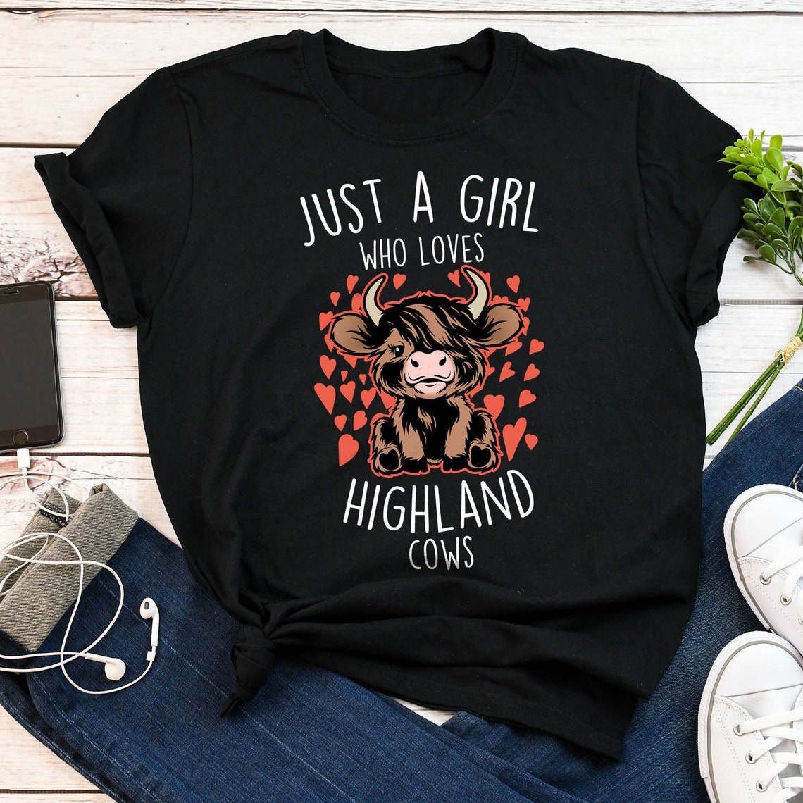 Highland Cow Lover Highland Cow T-shirt & Hoodie 0624