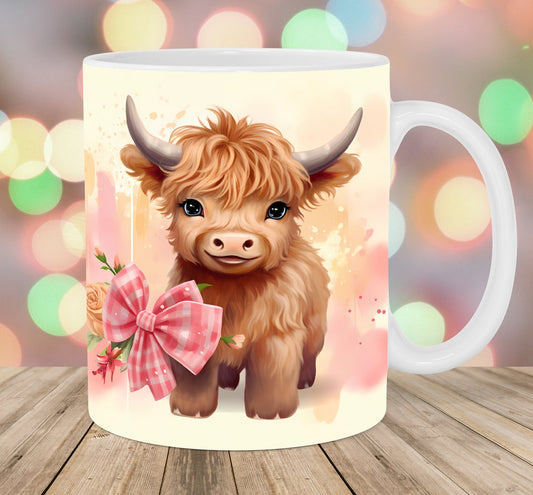 Mug Vache des Highlands Bébé 0624