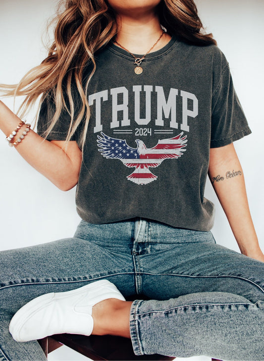 T-shirt Trump, T-shirt drapeau américain, T-shirt pro-Trump, T-shirt pro-Amérique, T-shirt Trump 2024, T-shirt républicain, T-shirt et sweat à capuche Maga 2024