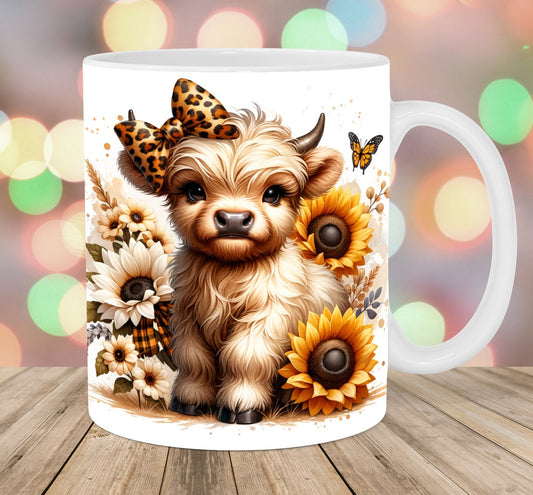 Mug « Vache des Highlands » pour amoureux des vaches des Highlands 0624