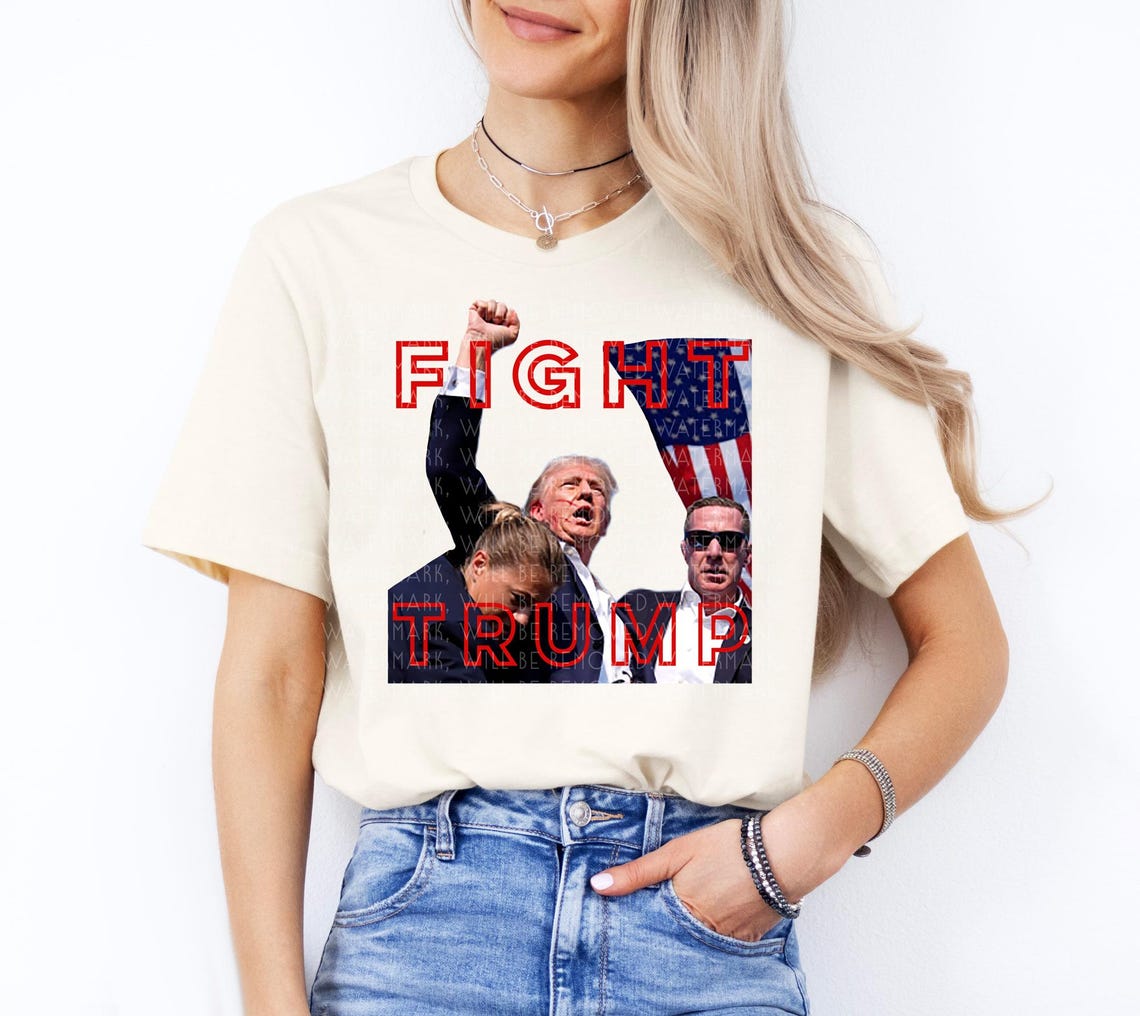 T-shirt « Pas aujourd’hui », T-shirt « Rendre sa grandeur à l’Amérique », T-shirt et sweat à capuche « Battez-vous ! »