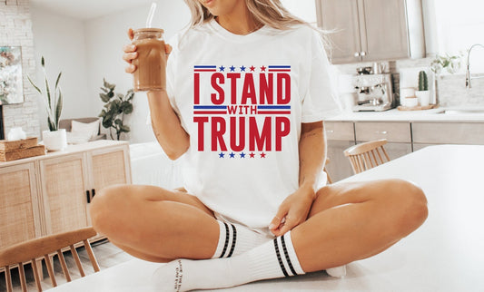 T-shirt Trump 2024, Je soutiens Trump, T-shirt de combat Trump, T-shirt Élections 2024, T-shirt dos nu
 T-shirt et sweat à capuche