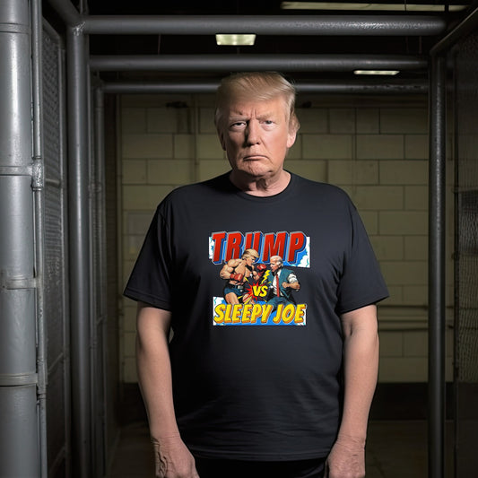 T-shirt et sweat à capuche Trump contre Joe l'Endormi 0924