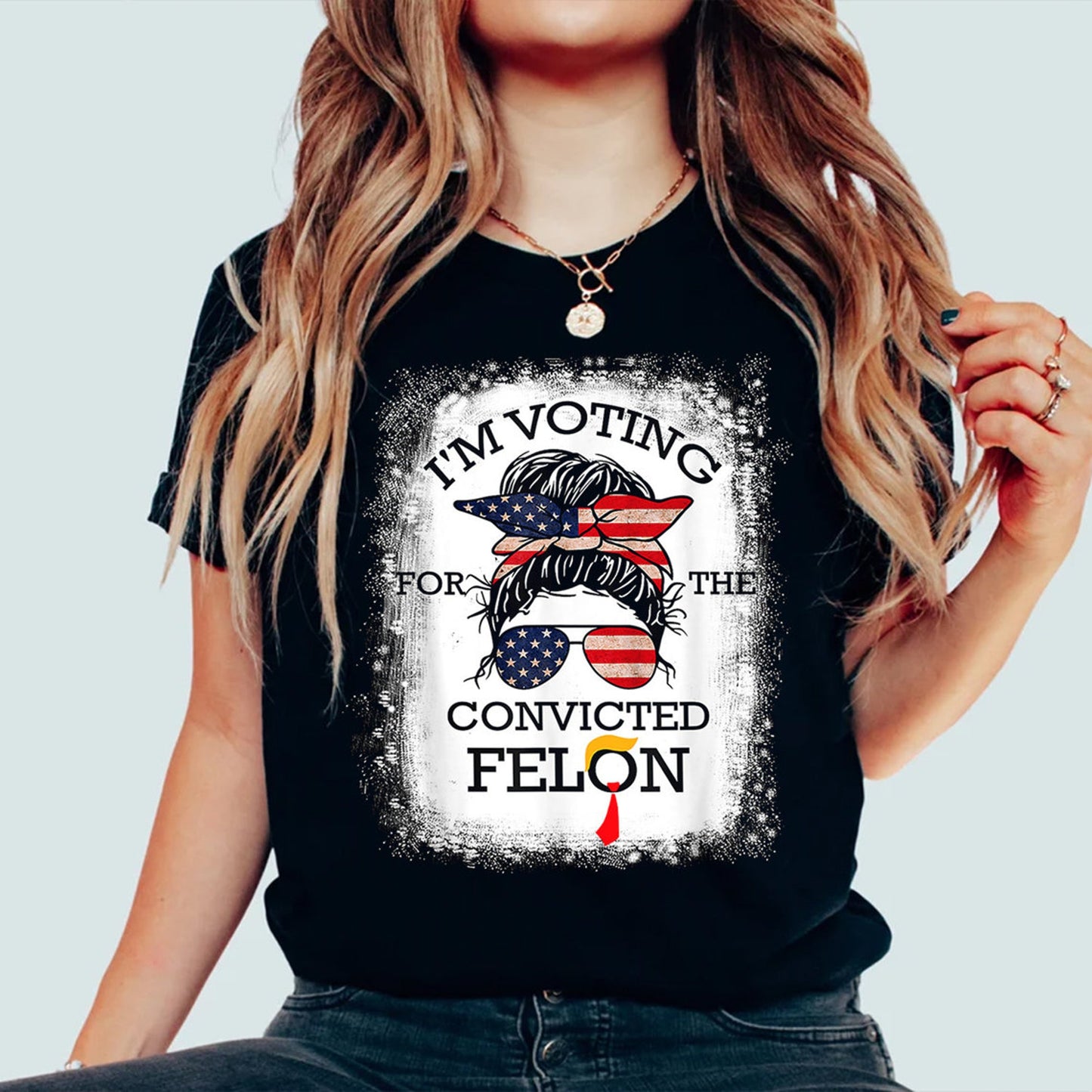 T-shirt « Je vote pour le féministe », T-shirt « Trump 2024 », T-shirt et sweat à capuche « Trump Nation 47 », T-shirt et sweat à capuche « Femmes et hommes républicains américains »