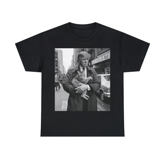T-shirt et sweat à capuche Donald Trump et son chat à New York 0924