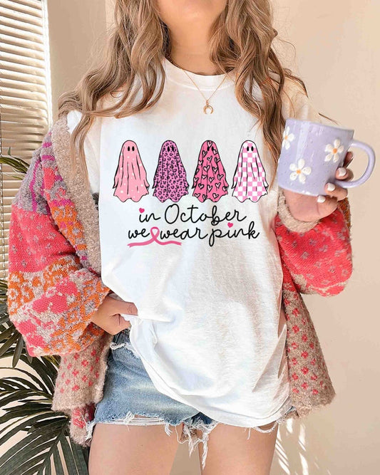 In October We Wear Pink - Breast Cencer Awareness Breast Cancer Awareness T-shirt & Hoodie 0924