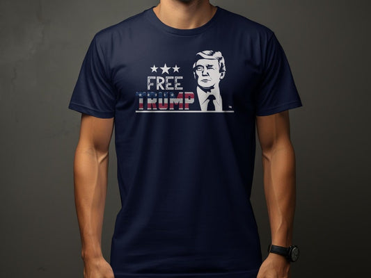 Libérez Donald ! T-shirt « Libérez Trump », T-shirt et sweat à capuche « Procès Trump et pots-de-vin »