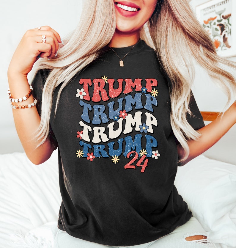 T-shirt rétro Trump 2024, T-shirt Président Trump, T-shirt Trump 2024, T-shirt républicain, T-shirt Élection, Sweat-shirt politique, MAGA 2024, T-shirt et sweat à capuche pro-Trump
